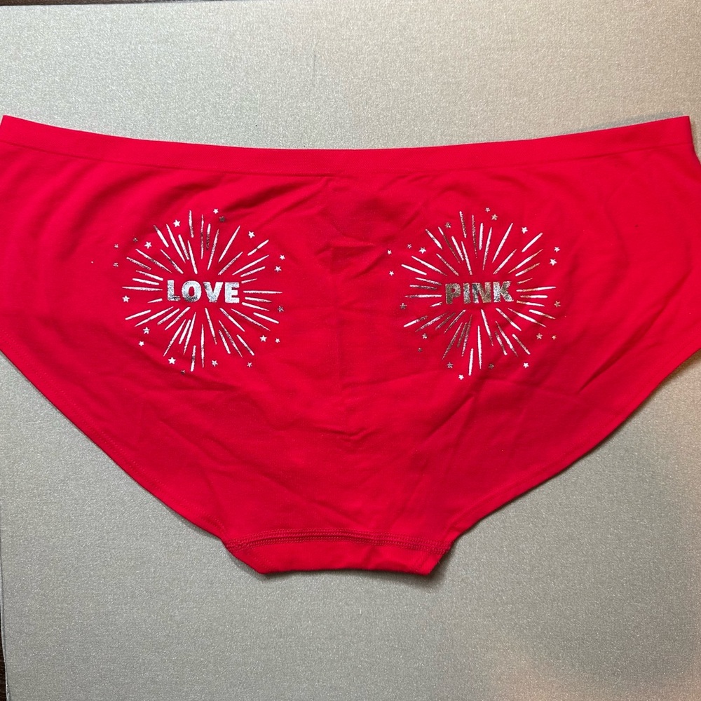 PINK Victoria Secret Fireworks Seamless Hipster Panty
